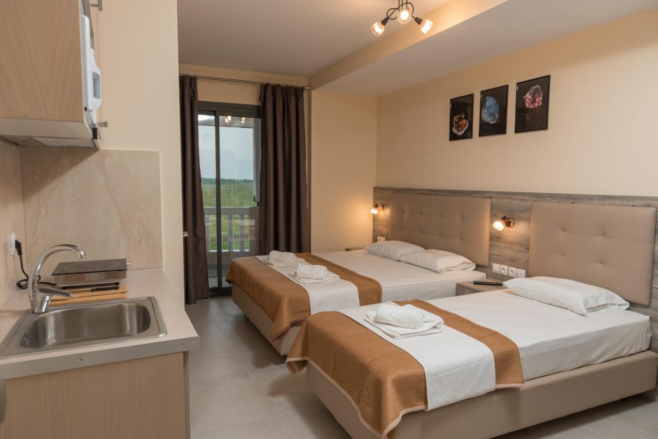 Ino Luxury Rooms Paralía Dış mekan fotoğraf